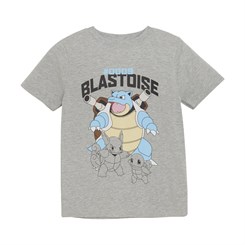 Minymo - Pokémon T-shirt SS - Grey Melange