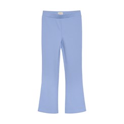 Creamie rib pants - Bel Air Blue