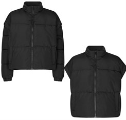 Rosemunde 2-in-1 jacket - Black