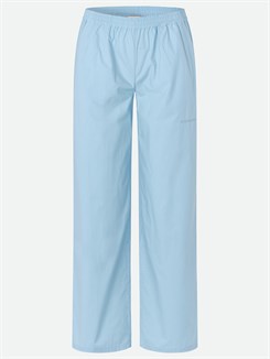Rosemunde cotton trousers - Heaven blue