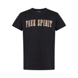 Sofie Schnoor Felina t-shirt - "Free spirit" - Black