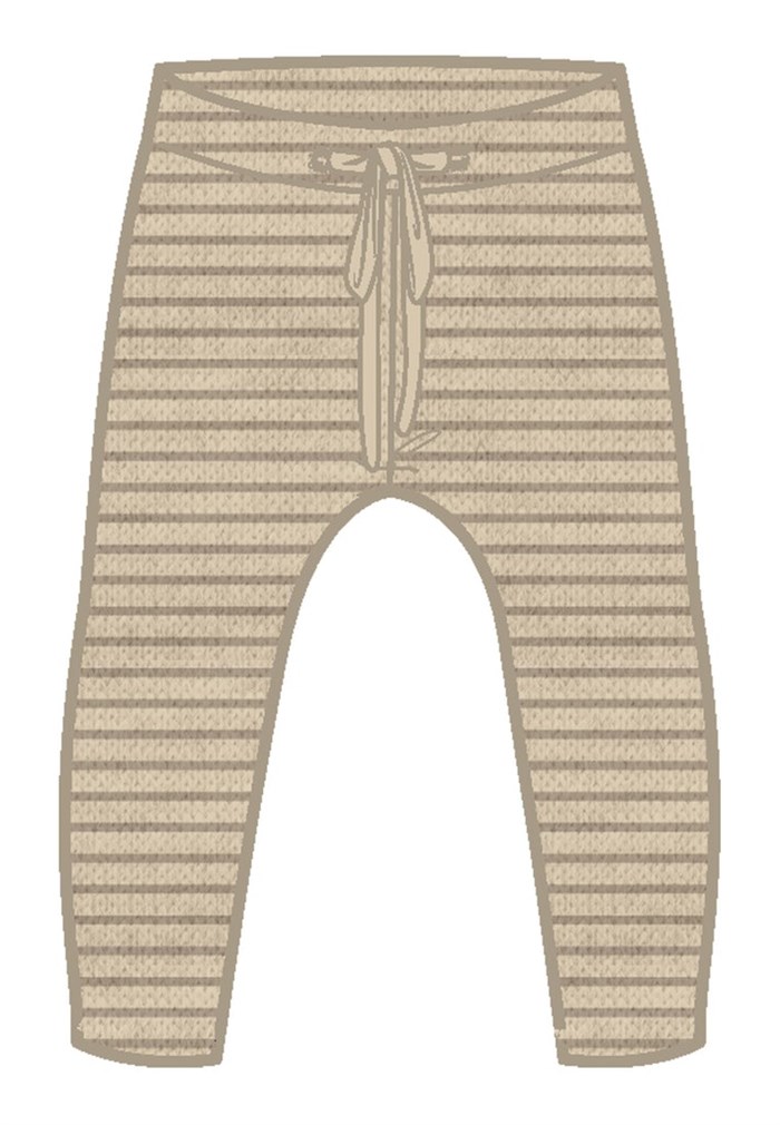 Lil\' Atelier Loro knit pants - Wood ash