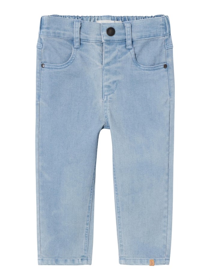 Lil\' Atelier Berlin tapered jeans - Medium blue denim