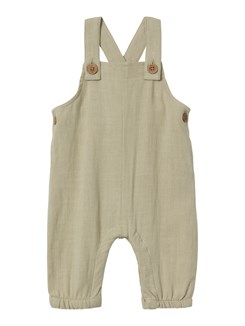 Lil' Atelier Dolie loose overall - Moss gray