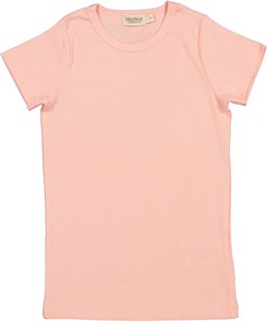 MarMar Tago rib t-shirt SS - Fine modal - Soft Coral