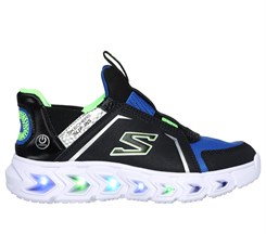 Skechers Slip-ins: Hypno-Flash 2.0 - Black Lime (blinke sneakers)